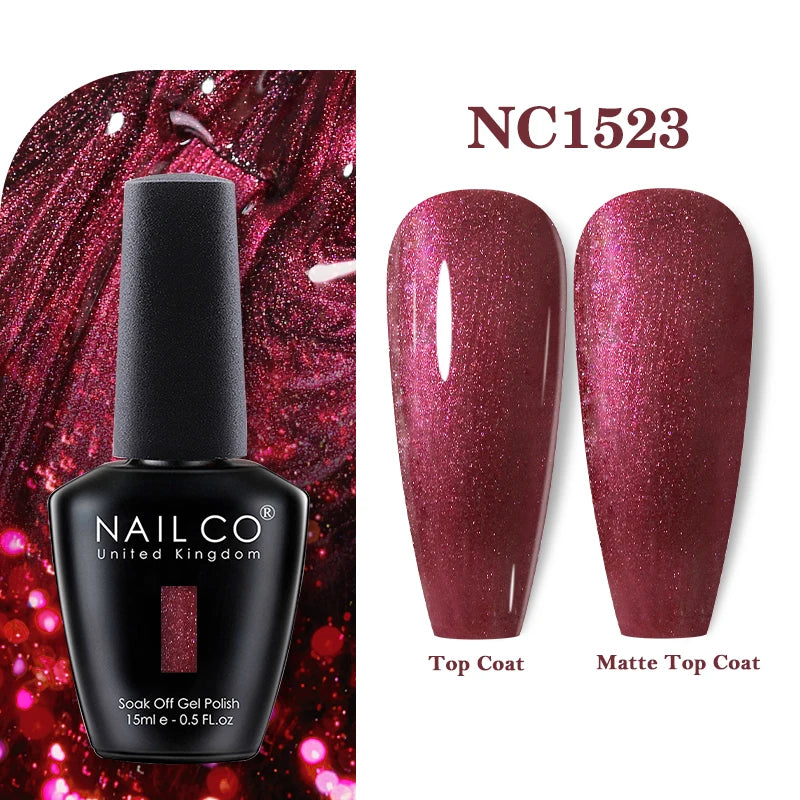 NAILCO Gel Nail Polish 15ml Nail Art Vernis Semi Permanent Soak off UV Gel Polish Gel Manicure Nail Varnish Nail Color Ongles
