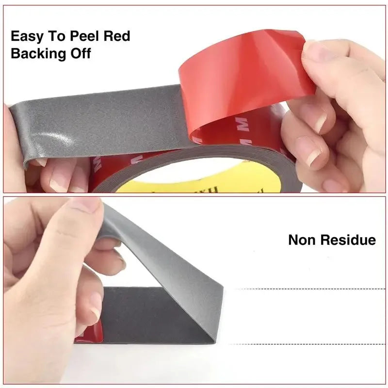 3Meters Strong Double sided Tape Acrylic Foam Adhesive Tape Sticker for Car Home Indoor High temperature