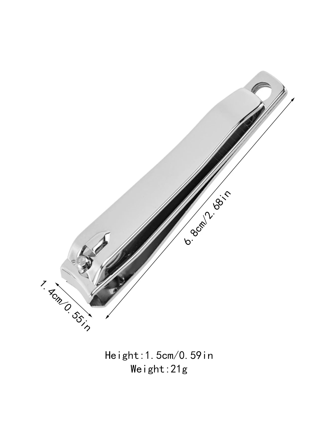 Nail Clipper, Premium Sharp Sturdy Stainless Steel Fingernail And Toenail Clipper Cutters, Perfect Nail Clippers For Men & Women