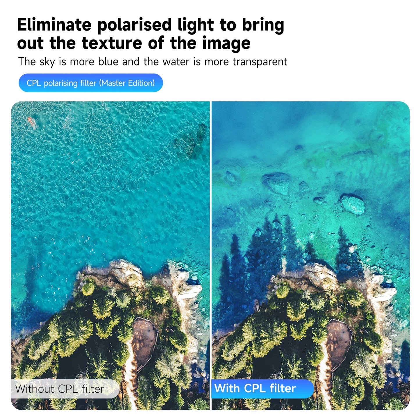 TELESIN CPL ND8 ND16 ND32 Lens Set Aluminium Alloy Frame for DJI OSMO Action 3 4 5pro ND CPL Filter Action Camera Accessories