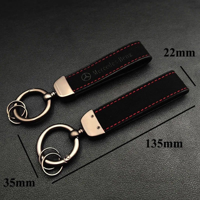 2024 New Man Keyring Women Luxury Car Keychain For Mercedes Benz AMG W204 W205 W212 W213 W222 x153 W176 W177 Keychain Accessory