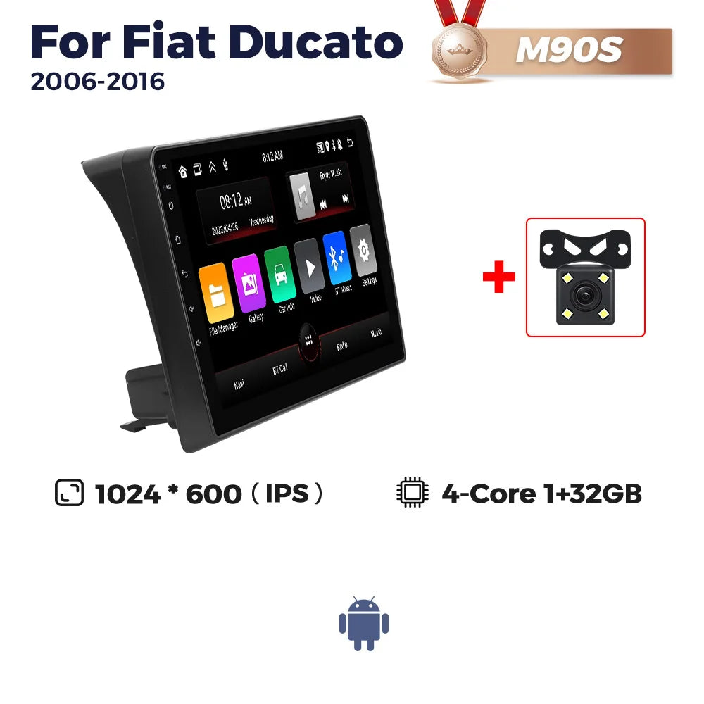 MEKEDE For Fiat Ducato Peugeot Boxer Citroen Jumper 2 2006-2022 UIS7862S 9'' Car Radio Multimedia Player Audio Stereo Head Unit