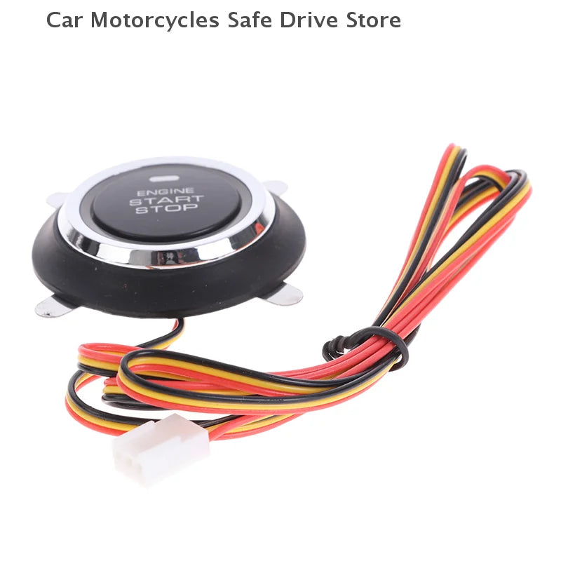 【CM】Hot Sale 1 Pc 12V Auto Replacement Car Engine Start Stop Push Button Keyless Entry Ignition Starter Switch