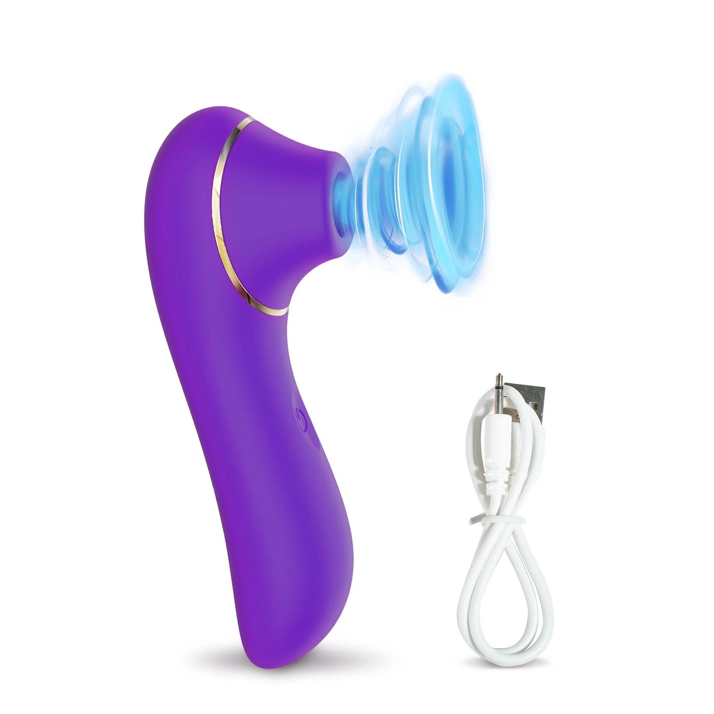 Sucking Vibrator with 5 * 5 Suction Female Clitoral Stimulator Nipple Masturbator Sex Toy for Women Adult Couples Pleasure