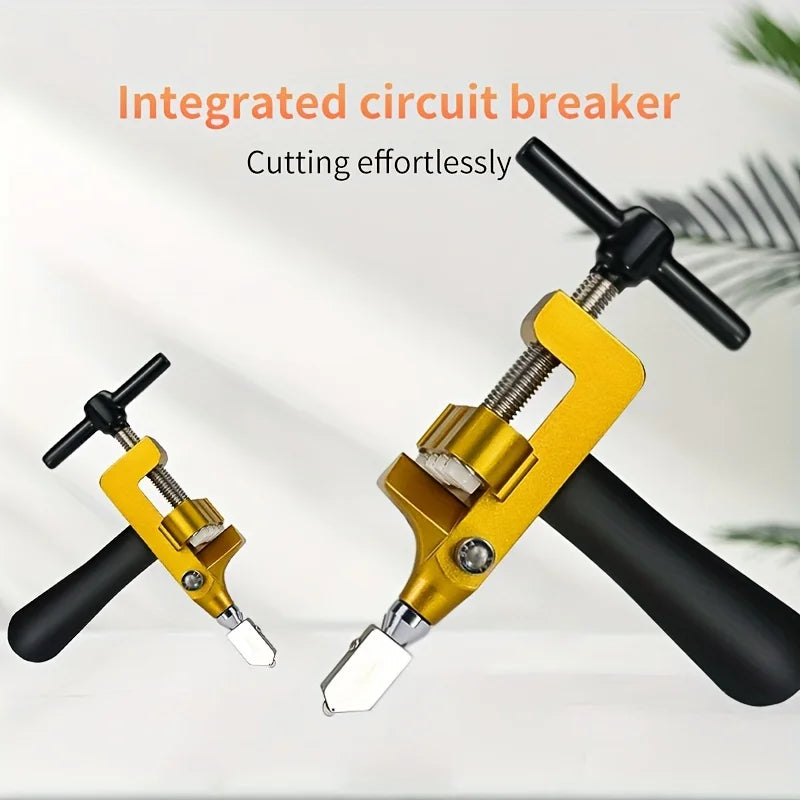 2 in 1 Glass Ceramic Tile Cutter with Knife Wheel Diamond Roller Cutter Cutting Machine Opener Breaker Tools Accessories