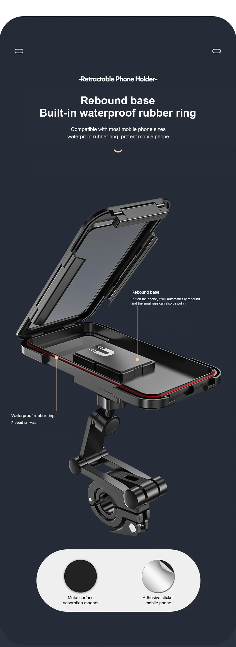 Waterproof Motorcycle Phone Holder Support Universal Gps For Sp Connect Motorcycle Cradle Bmw K 1600 Gtl