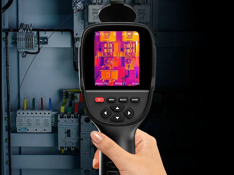 GW256 Thermal Imaging Camera for Water Pipe Leak and Power Electrical PCB Test 256*192 Handheld Thermal Imaging Cameras
