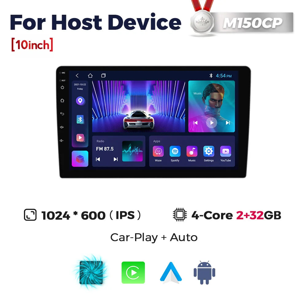 MEKEDE New Android System 7862 8Core DSP Car Multimedia for VW Toyota Universal Autoradio with Carplay RDS GPS BT 4G LTE 5G Wifi