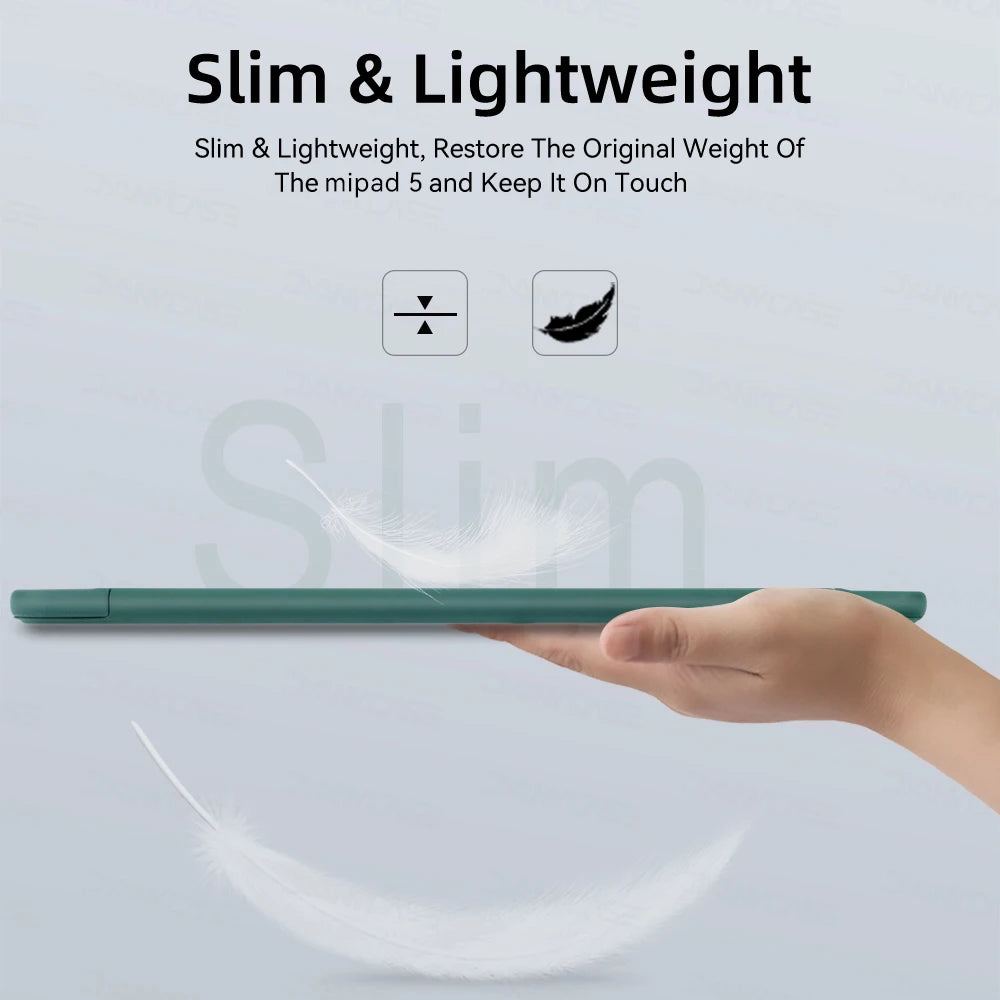 Tablet Case For MiPad 6S Pro 12.4in Support Magnetic Charging Auto Wake up For Xiaomi Pad 6/6Pro Cover Funda Tablet Accessories