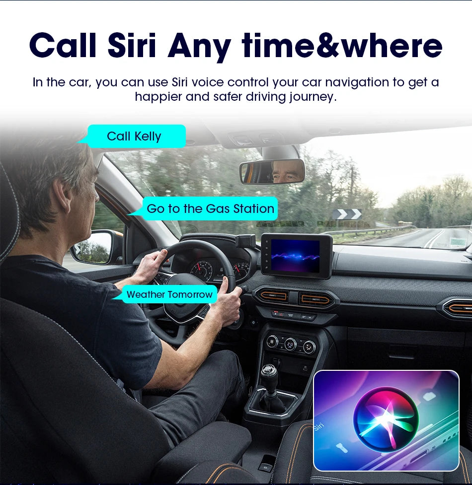 JMCQ 2024 Hot Wireless CarPlay Box Android Auto Adapt For Wired CarPlay Display To Wireless Smart Box Linux System OEM Upgrade