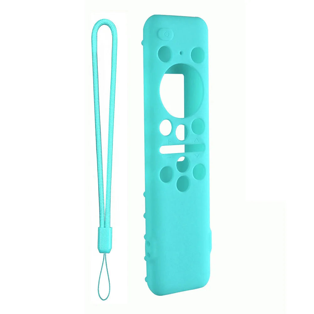 Protective Cover BN59-01432A 01432B Remote Control Covers Silicone with Lanyard Shockproof for Samsung 8K Neo QLED HDR Smart TV