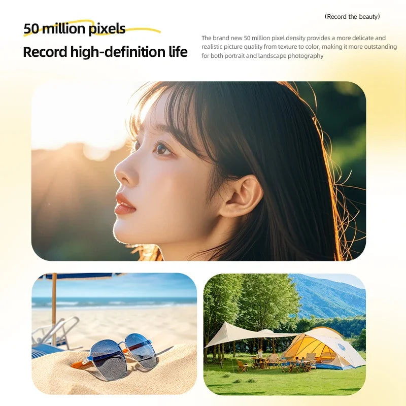 Xiaomi 4k Digital Camera Retro CCD Portable Camera 50 Million Pixels Auto Focus Entry-level Camera Dual Camera Flash Student CCD