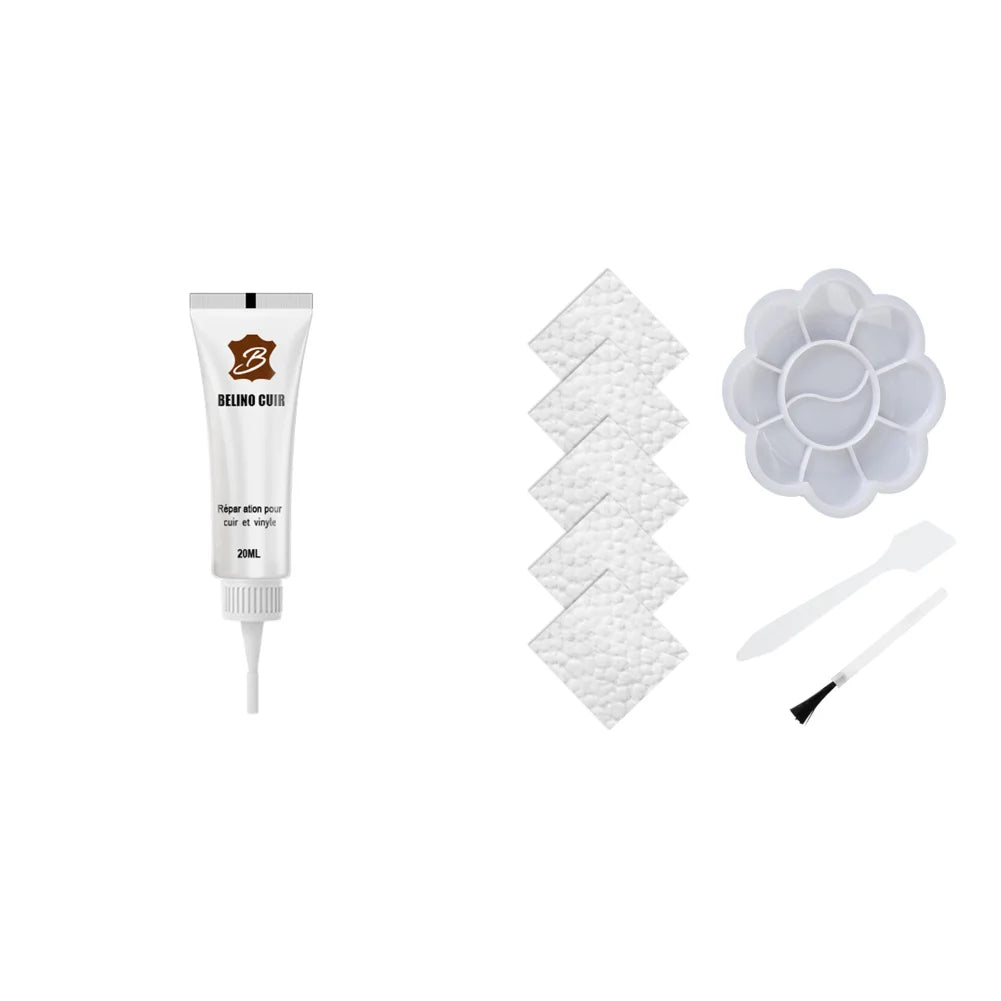 20ml Car Advanced Leather Repair Cream Repair Filler Sofa Auto Seat Leather Complementary Repair Refurbishing Car Polishing Kit
