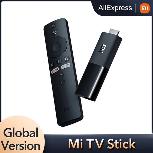 Xiaomi Mi TV Stick Box Android TV 9.0 4-core 1080P HD Dual Decoding 1GB RAM 8GB ROM Google Assistant Netflix Wifi 5