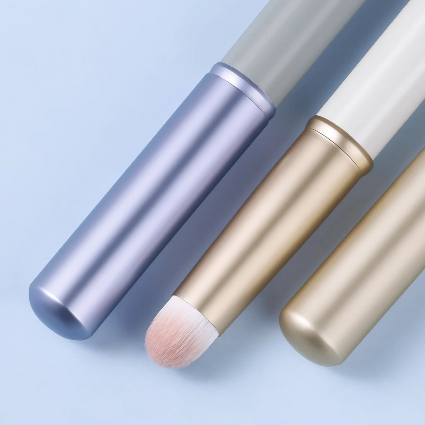 lip brush,1pcs Plastic Neutral Portable Multifunctional Cosmetic Brushes For Making Up Supply