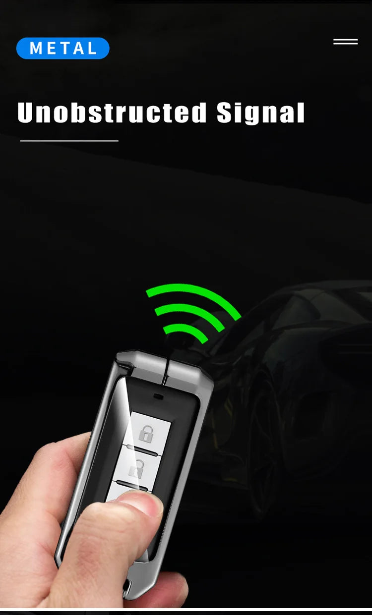 Leather Car Key Case Full Cover Protection Shell Bag For Mitsubishi Outlander Lancer 10 Pajero Sport ASX RVR L200 Eclipse Cross