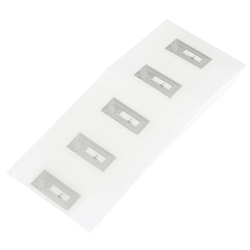 100Pcs Changeable Label Tag RFID Tags Block 0 rewritable 13.56Mhz NFC Chip Ntag213 Sticker Wet Inlay Proximity Card ﻿