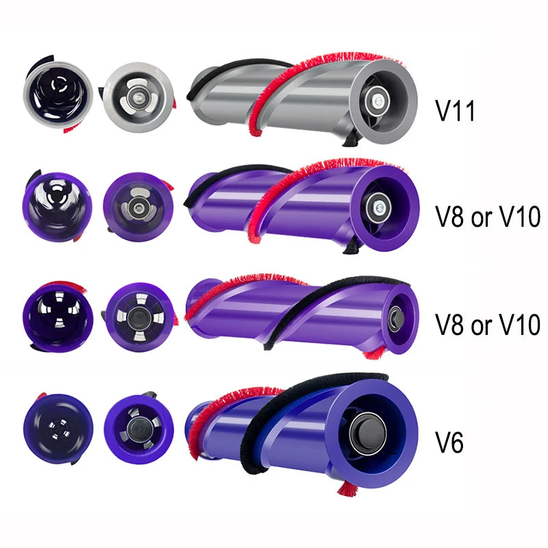 Brush Roll  For Dyson V6 V8 V10 V11 Cordless Vacuum Cleaner Replacement Brushroll Electric Brush Head Roller Bar 966821-01 Part