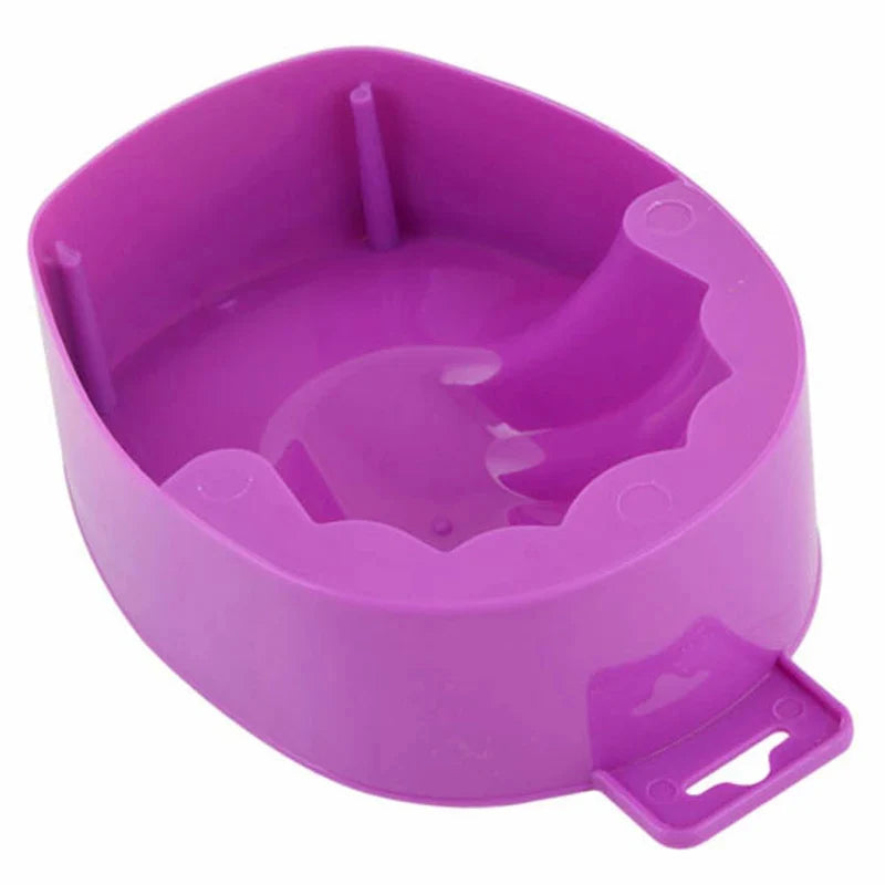 1PC Double Layer Hand Bowls Softened Dead Skin Hand Bowls Spa Treatment Manicure Tools Nail Art Tools Soak Bowl