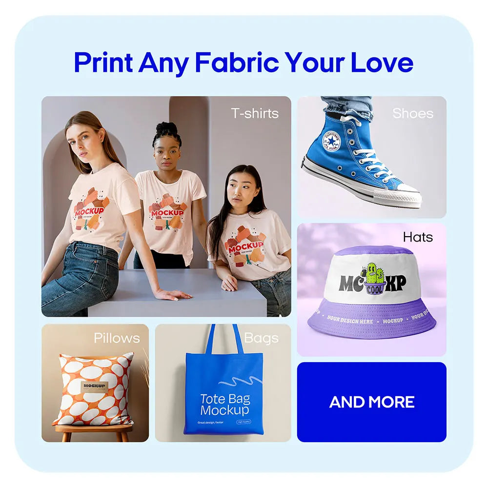 Punehod 8.2inch A4 L800 Dtf Printer Bundle With Oven High Resolution Direct To Film Printing Machine-Best For DIY T-Shirt