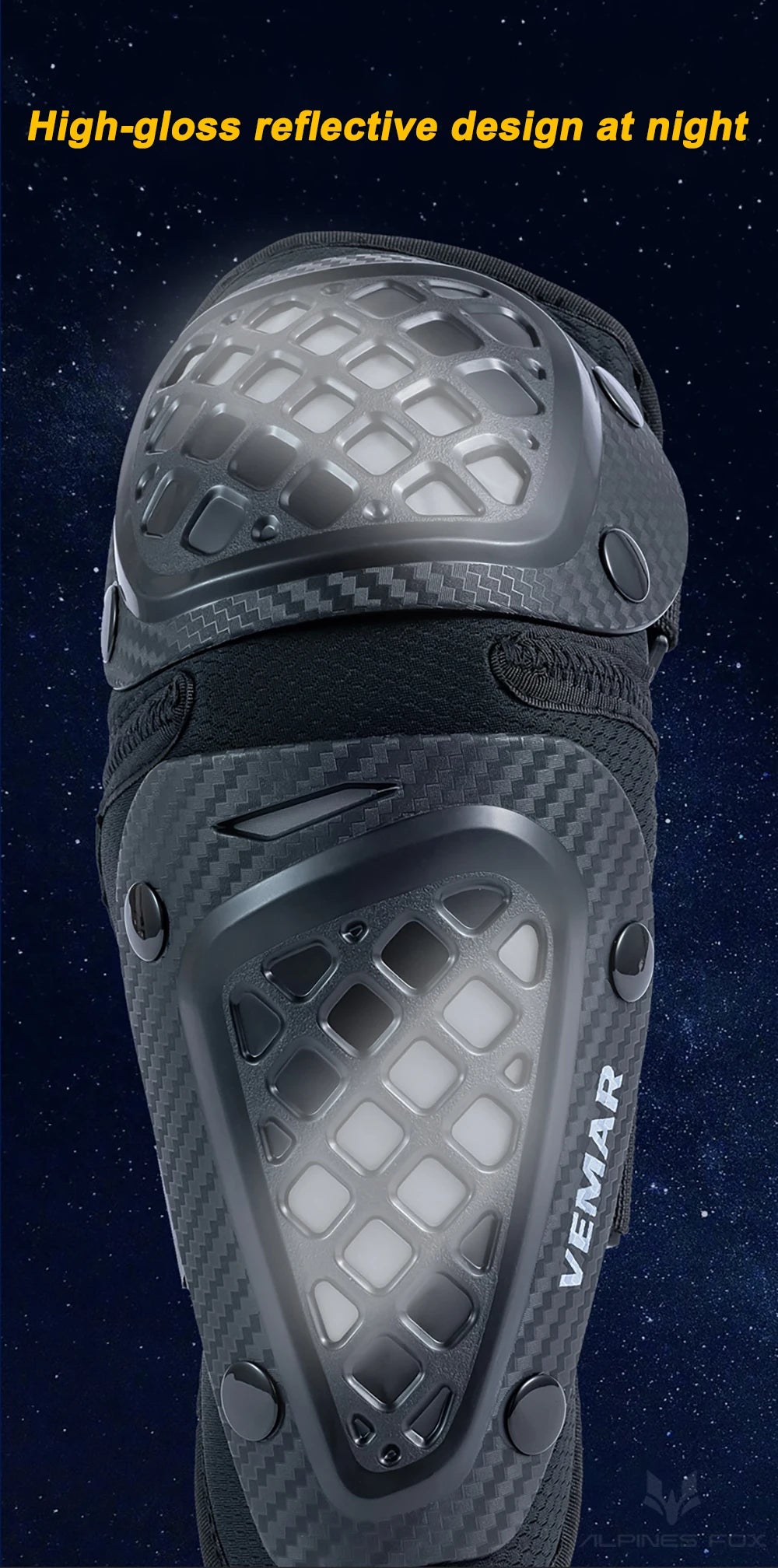 Vemar New Motorcycle Knee Pad Elbow Protective Combo Knee Protector Equipment Gear Four Seasons Outdoor Sport Motocross Knee Pad