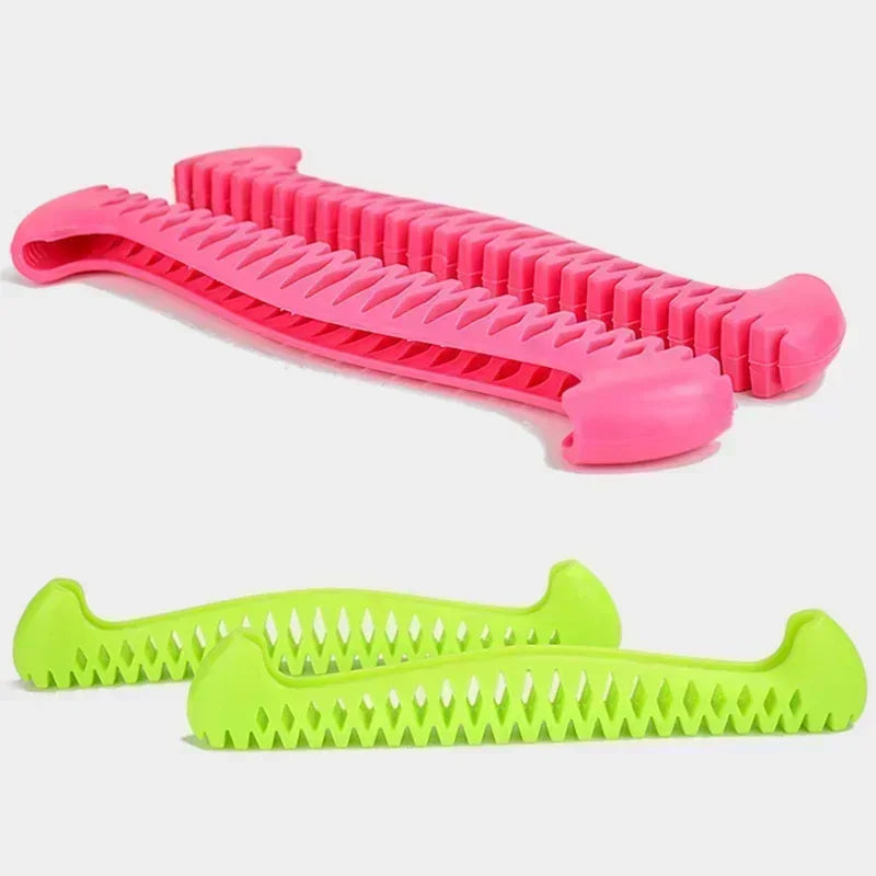 Adjustable TPU Ice Skating Blade Covers Walkable Figure Skate Ice Skate Hockey Skates Prevent Puncture Scalable Blade Sleeve