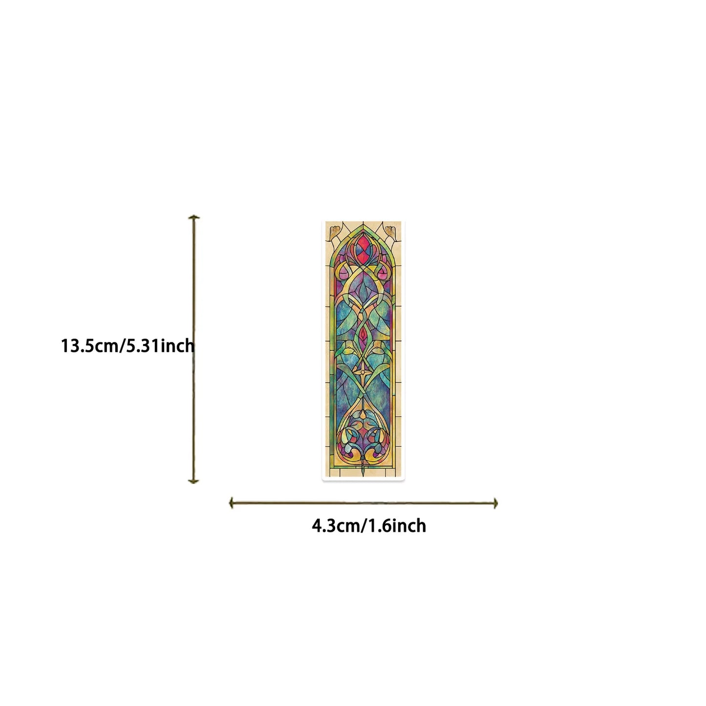 30Pcs Baroque Church Themed Bookmarks for Reading Page Tagging Student's Stationery Supplies DIY Creative Aesthetic Design