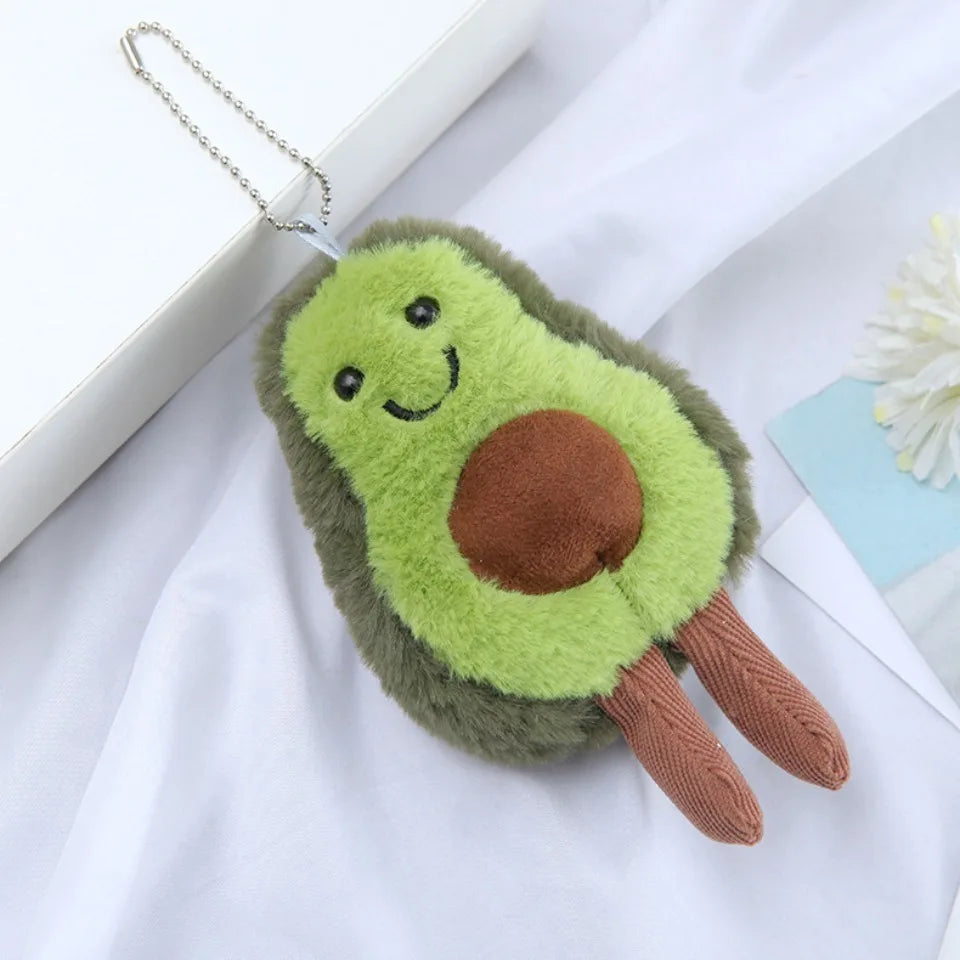 A cute avocado pet plush toy, suitable for daily companionship of small and medium-sized dogs,small furry pet toy