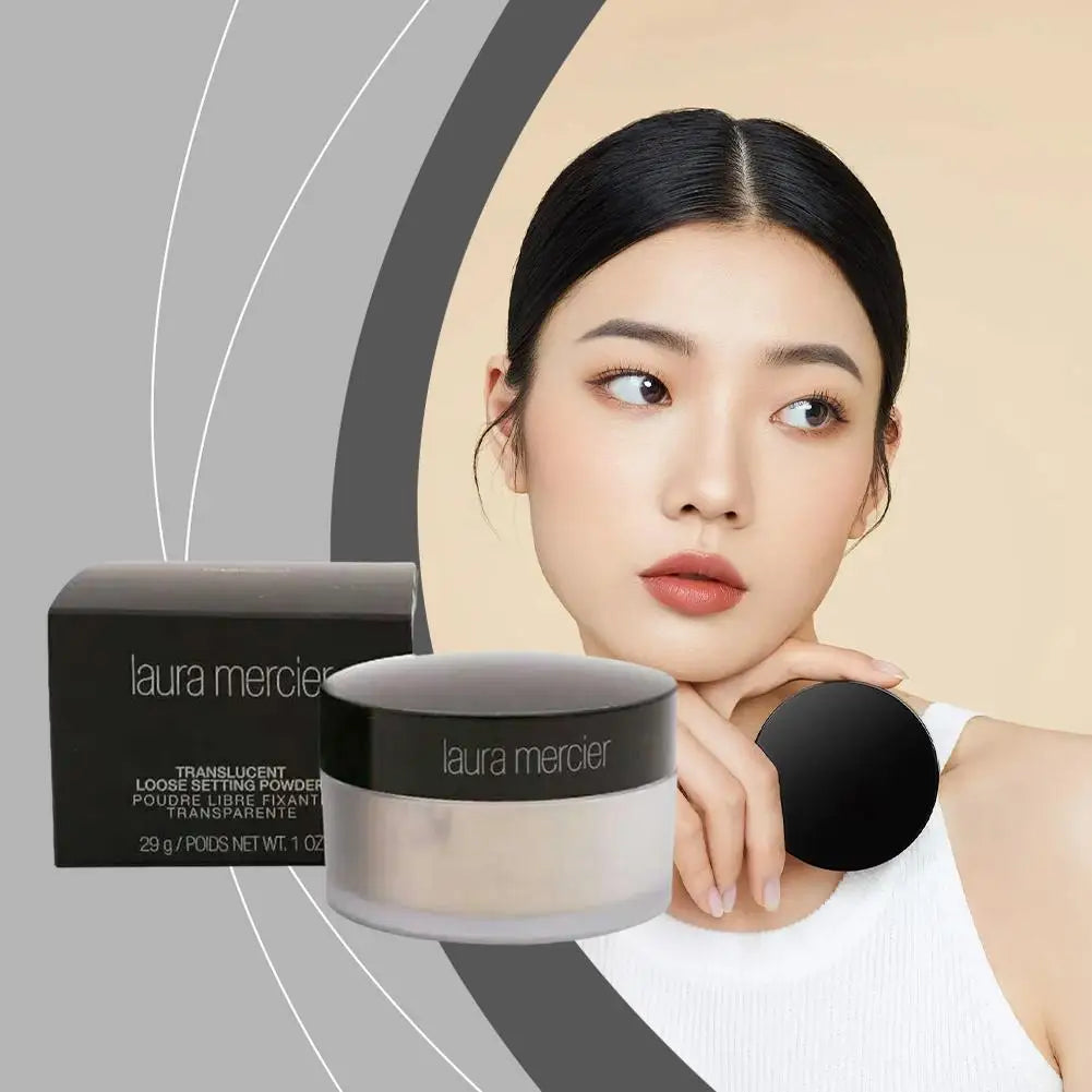 29g Lau Mercier Loose Powder make up Oil Control Breathable Waterproof Lasting Setting Powder Women's Cosmetics Powder