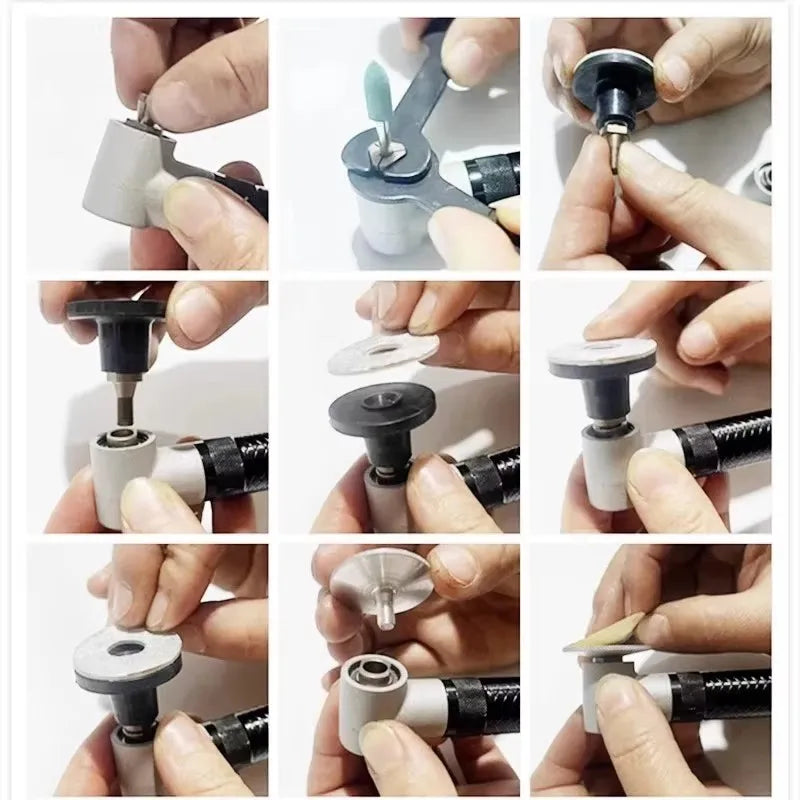 90° Electric Elbow Grinding Machine Right Angle Electric Elbow Polisher Multifunctional Seam Cleaning Machine Engraving Machine