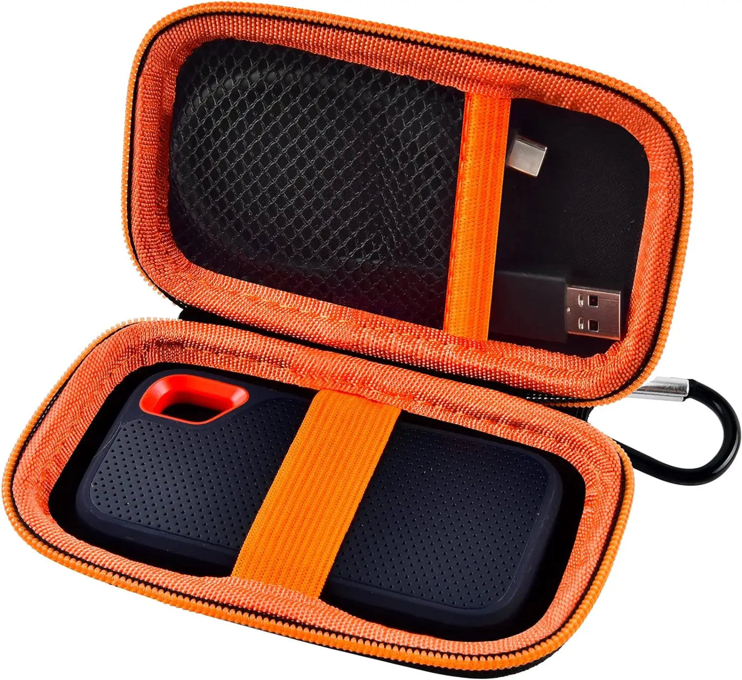 Case Compatible with SanDisk 1TB 2TB 500GB/for SanDisk PRO Extreme Portable SSD, External Solid State Hard Drive Storage Holder