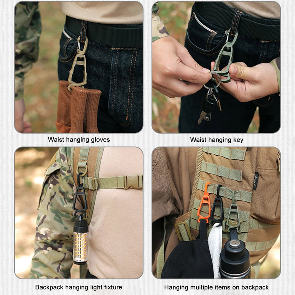 Outdoor Glove Clip Multi-purpose Protective Gloves Clips Anti-drop Work Gloves Holder Clip for Worker Construction