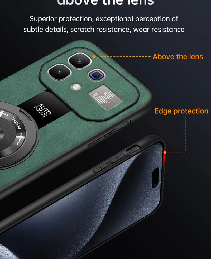 For Infinix Note 60pro Luxury Magnetic Capa de celular leather Case 360-degree rotating stand Cover Shockproof Bumper Funda