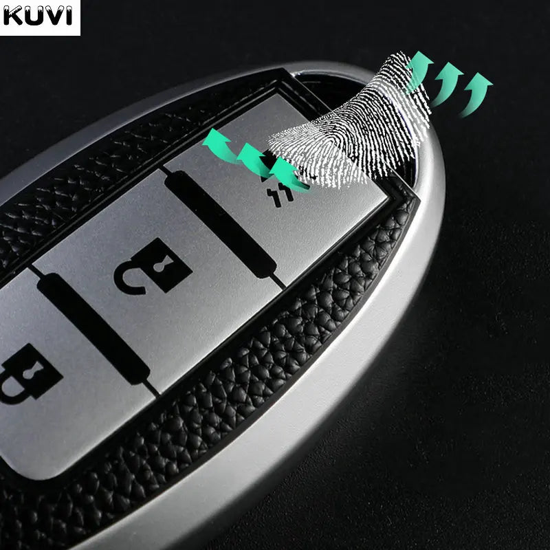 Leather TPU Car Key Case Cover for Nissan Leaf Micra Qashqai J11 J10 X Trail T32 Versa Note Patrol Key Fob Cover Accessories