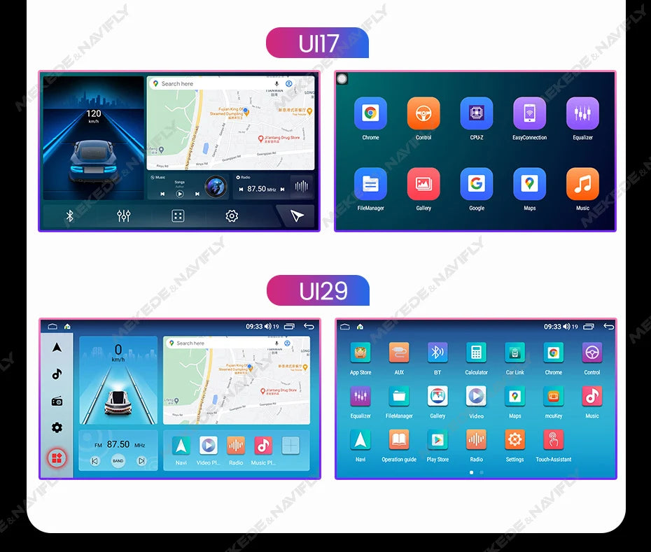 MEKEDE New Android System 7862 8Core DSP Car Multimedia for VW Toyota Universal Autoradio with Carplay RDS GPS BT 4G LTE 5G Wifi