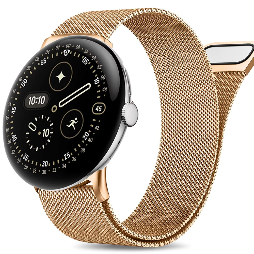 Milanese Watch for Google Pixel Watch 4 3 45mm 41mm Strap Metal Stainless Steel Magnetic Buckle Bracelet for Pixel Watch 2 Band