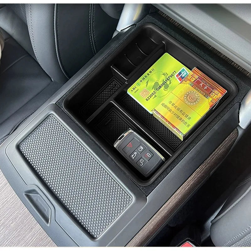 Car Interior Organizer Storage Box For Land Rover Range Rover Sport 2023 2024 Stowing Tidying Accessories