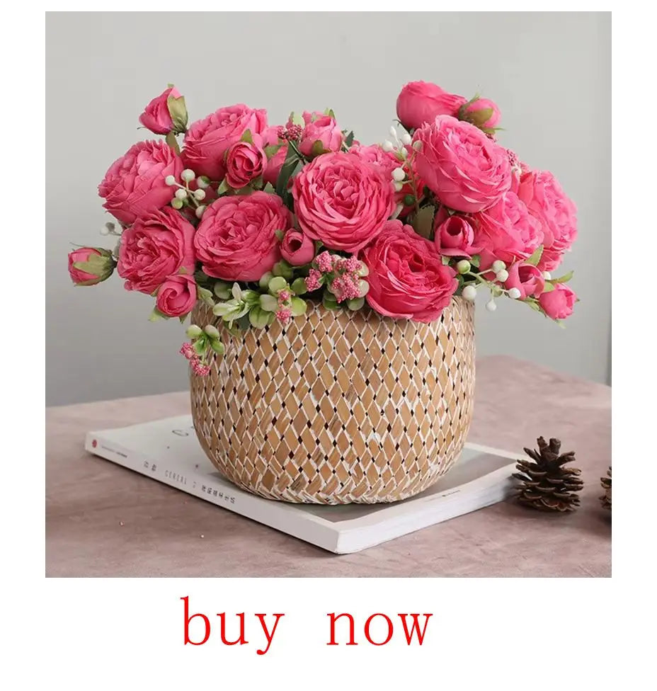 Soap Rose Flower Wedding Wall Home Garden Garland Decor Holiday Party festival Diy Gift box Bride bouquet Wrist Flower Ornaments