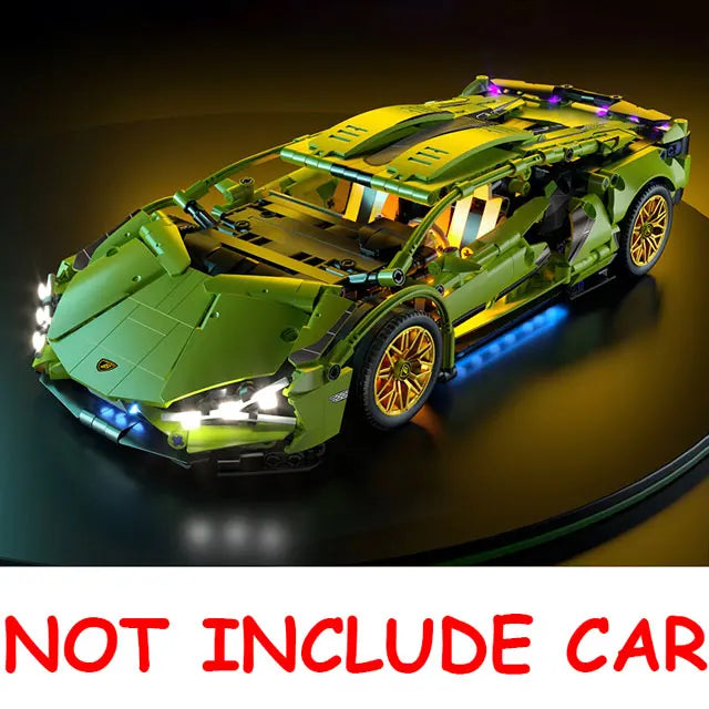 RC Led Light For Technical Car Building Blocks 1:14 Super Speed Racing Sports Vehicle Bricks DIY Lamp Toys (NOT INCLUDE CAR)