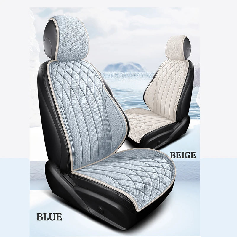 Universal Car Seat Cover Four Season Auto Flax Breathable Anti-Slip Covers for Car Seats Cover Protection Cars Seats Covers