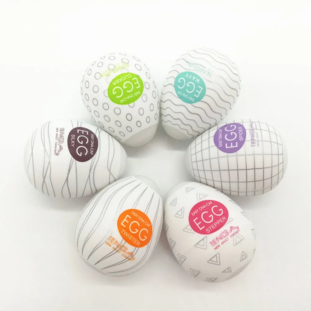 Male Masturbation Eggs Mini Penis Massager Blowjob Ghost Stimulating Stretchable Sex Portable Silicone Masturbator Toys for Men