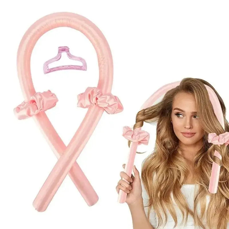 DIY Heatless Curling Stick Headband Set With Hairpin Lazy Curler Foam Sponge Curling Stick No Heat Hair Curler 21,163 Reviews 4