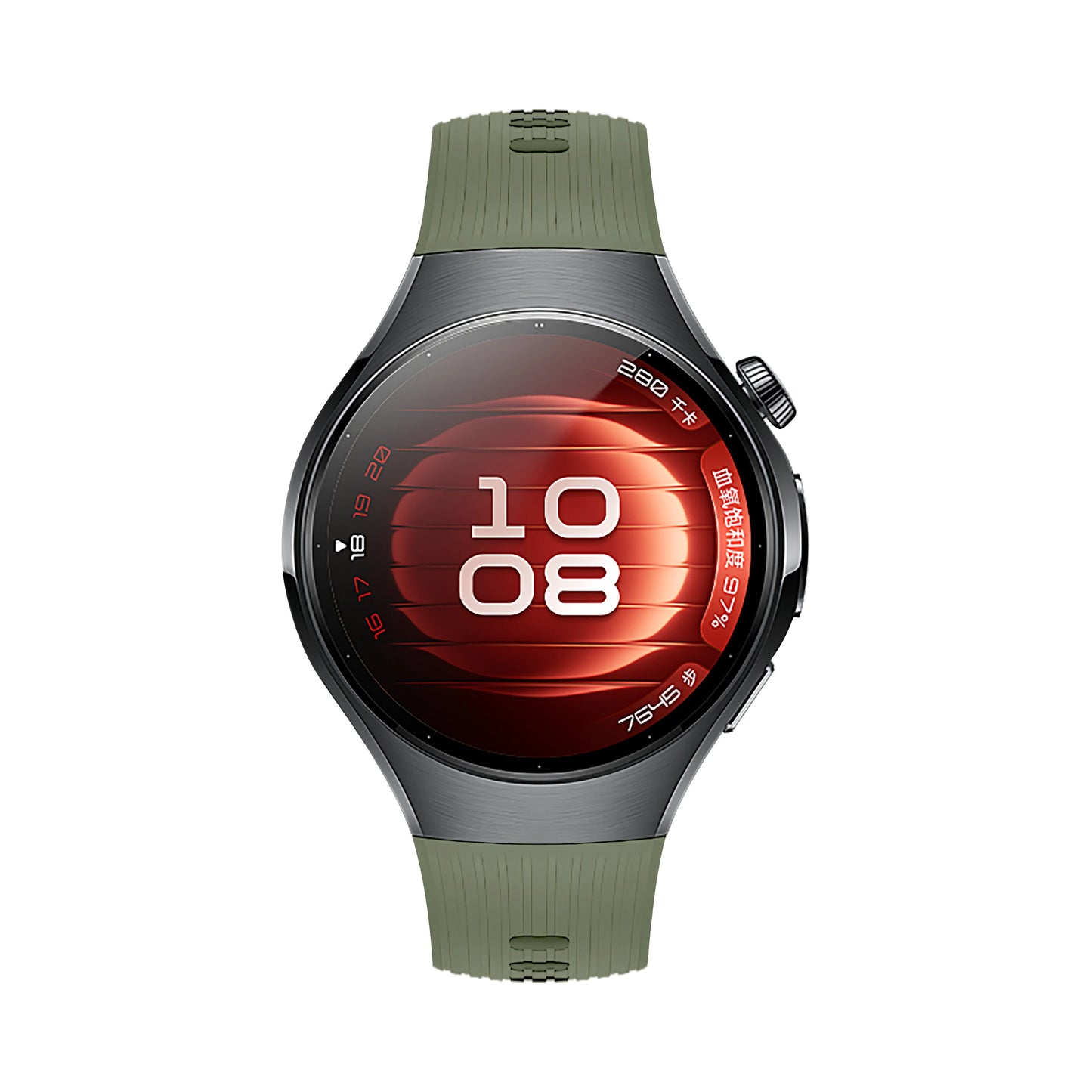 Senter Soft Silicone Replacement Sport Strap No Gaps Full Cover Replacement Band Compatible with Huawei Watch 5 46mm