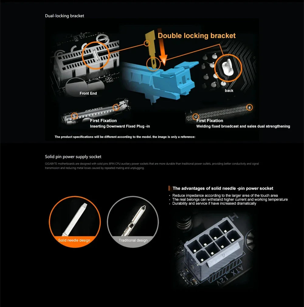 GIGABYTE B550M AORUS ELITE Micro-ATX DDR4 AMD Motherboard B550 128 GB PCI - E 4.0 AM4 USB3.2 Double channel  placa mae