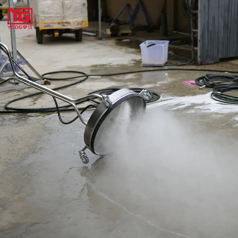 3600psi 4gpm hot wate Pressure washer 100 ℃ Use a 20 inch floor cleaning machine to clean the floor and roof oil stains