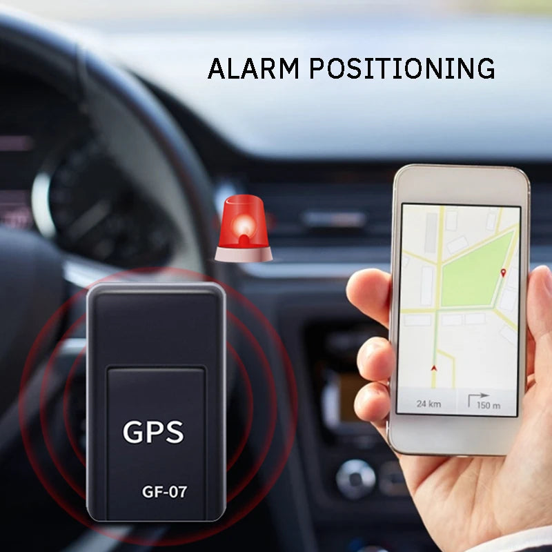 GPS Locator Small and Strong Magnetic Car Child Anti Theft Loss Booking Vehicle Tracking Instrument Car Tracking God GF07 1PC