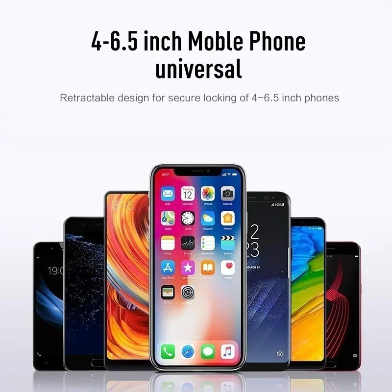 Universal Gravity Auto Phone Holder Car Air Vent Clip Mount Mobile Phone Holder Cell Phone Stand GPS Support For iPhone Samsung