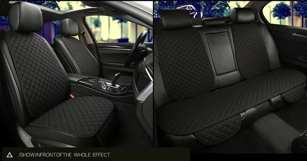 Universal Car Seat Cover Protector Car Accessori Backrest Front Rear Seat Back Waist Washable Cushion Pad Mat Auto Four Seasons