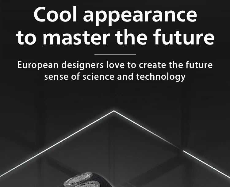 PHILIPS S1113 Electric Shaver USB Charge Stainless Steel PowerCut Blade Razor Triple Floating Head Men Fast Shave Beard Trimmer