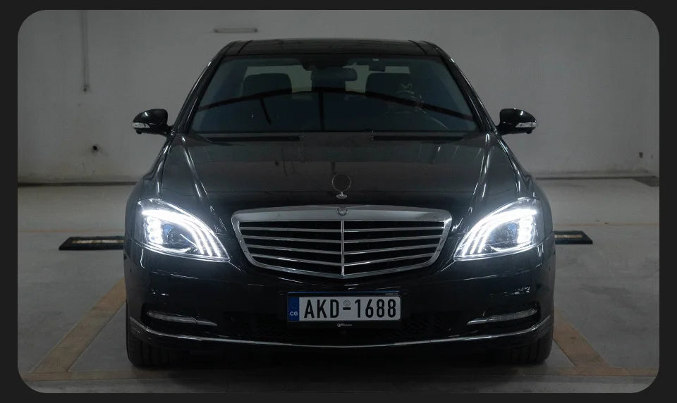 Car Lights for W221 2006-2013 S Class LED Auto Headlight Assembly Upgrade W222 Maybach Style Design Signal Lamp Accessories